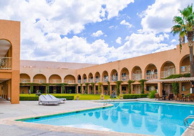 Hotel Santa Fe Camargo Exterior foto